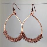 Copper on Copper Wire Chandeliers