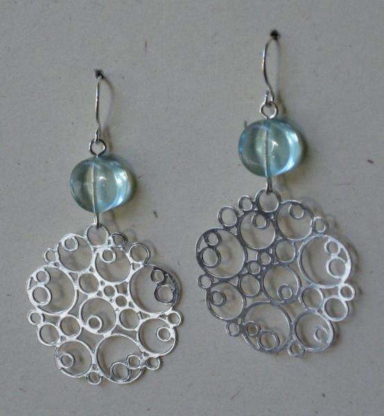 Bubble Medallion Earrings