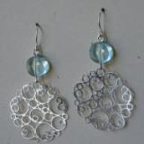 Bubble Medallion Earrings