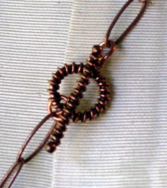 Picasso Jasper and Copper Chain Necklace