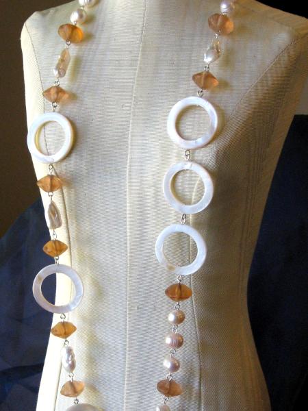 Peaches and Cream Necklace