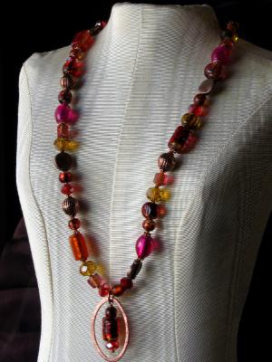 Bollywood Glass Necklace