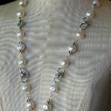 Pearl and Chainmaille Necklace 
