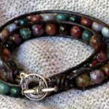 Fancy Jasper Wrap Bracelet