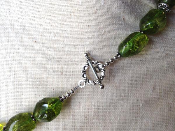 Apple Green Quartz Necklace