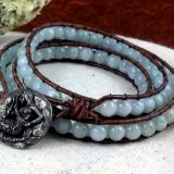 Aquamarine Mermaid Bracelet