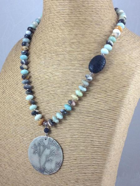 Amazonite Bamboo Necklace *temporarily unavailable*