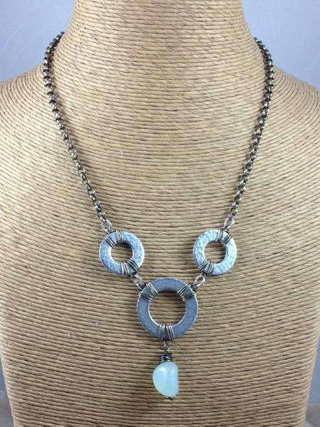 Gunmetal and Steel Necklace