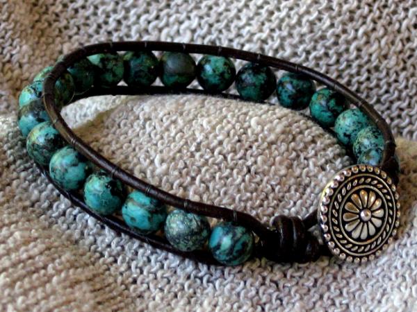 Turquoise Single Wrap Bracelet