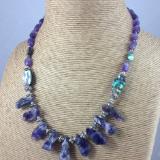 Amethyst Bib Necklace