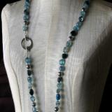 Apatite Leaf Necklace