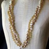 Aureate Gems Multi-strand Necklace