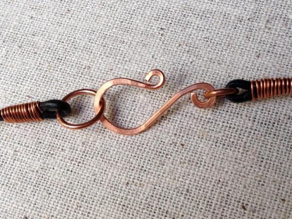 Composite Turquoise and Copper Pendant